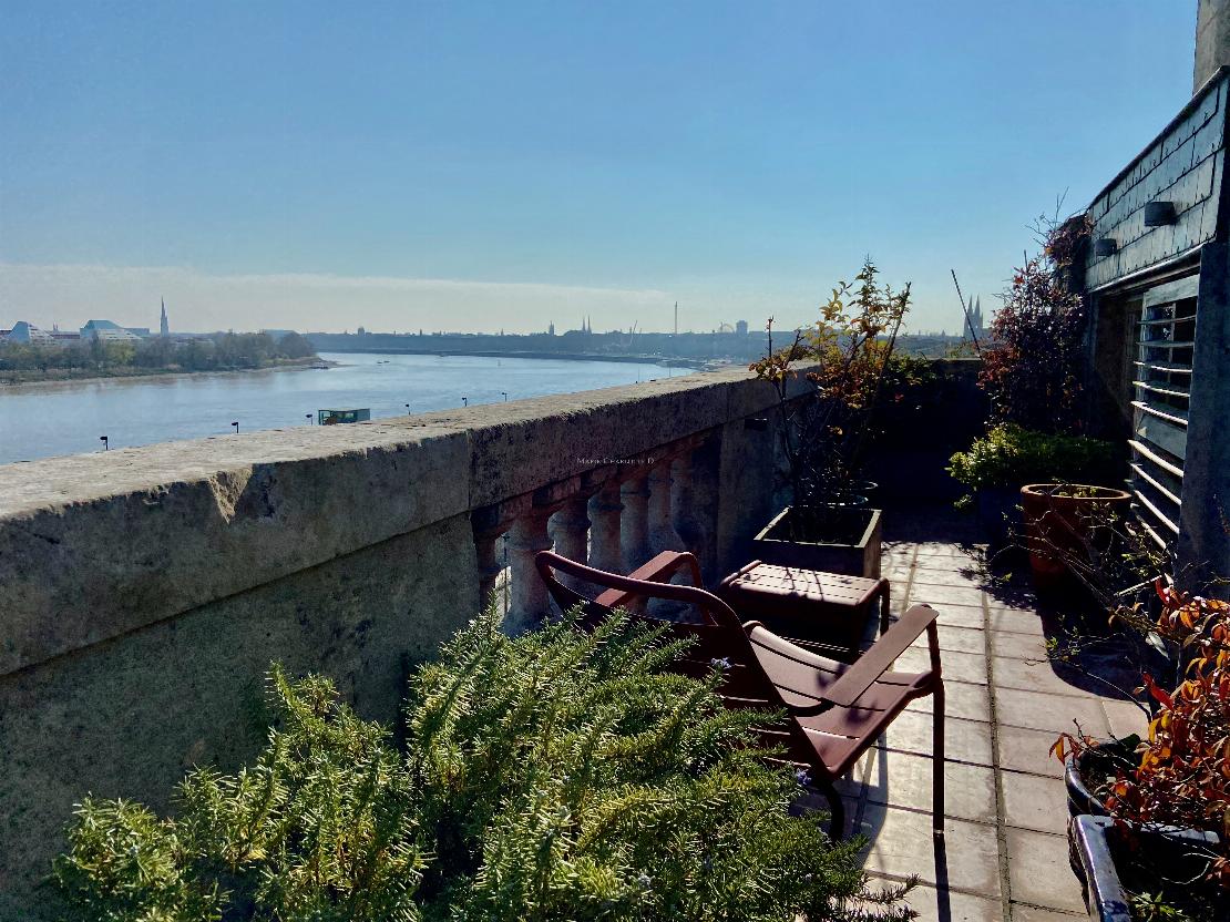 Appartement vue Garonne Bordeaux 16